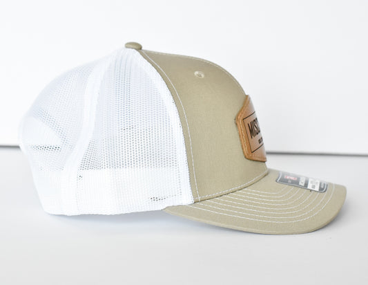 Khaki Adult Snapback Hat