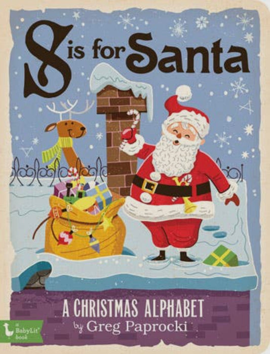 S is for Santa Cardboard Book