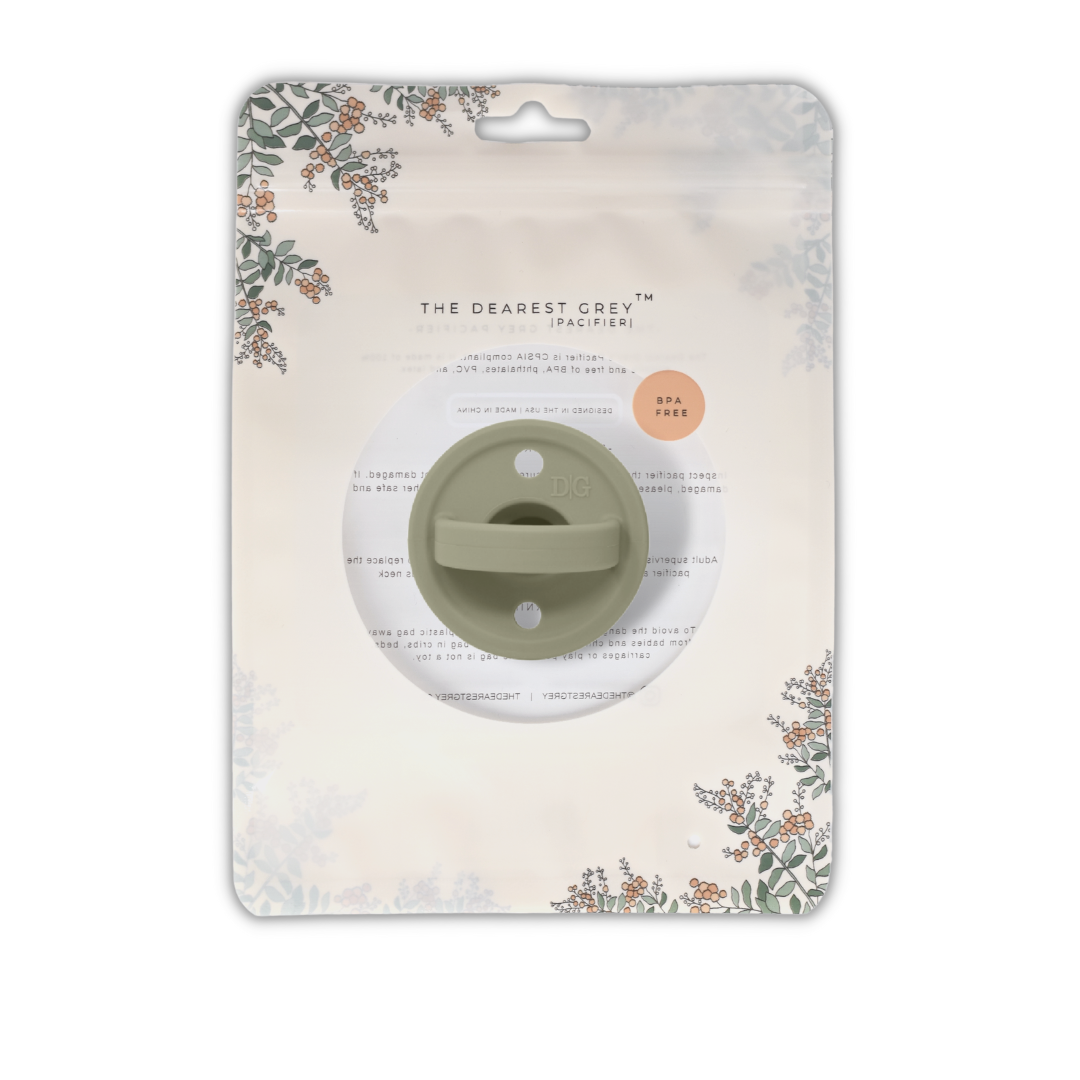 The Mod Pacifier - Meadow - Natural Nipple