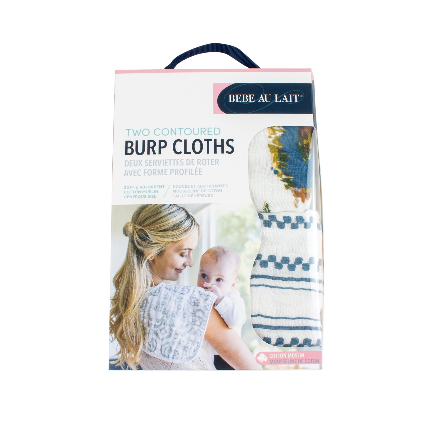 Wyoming Muslin Burp Cloth Set of 2