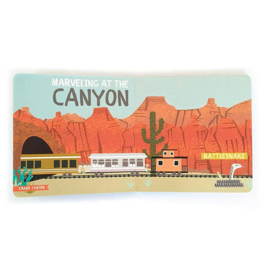 All Aboard National Parks - Cardboard Book