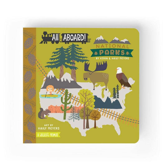 All Aboard National Parks - Cardboard Book