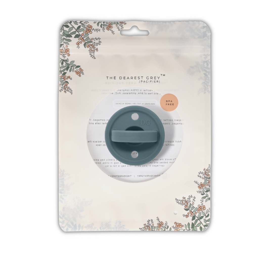 The Mod Pacifier - Heron - Natural Nipple