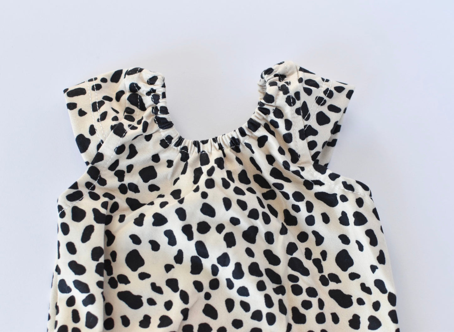 Leopard Print Cap Sleeve Leotard