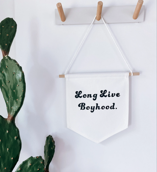 Long Live Boyhood Banner