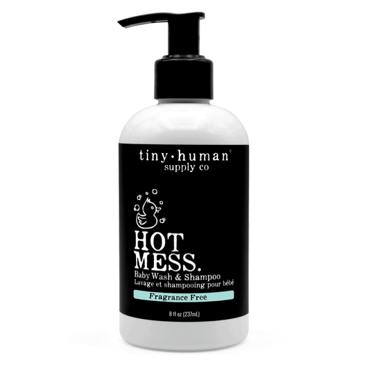Hot Mess™ Shampoo and Baby Wash 8oz - Fragrance Free