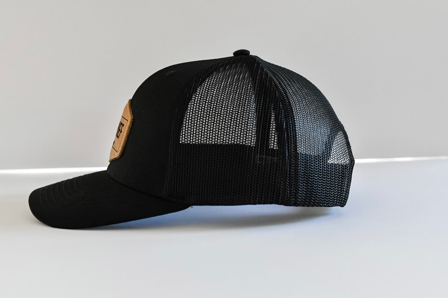 Black Adult Snapback Hat