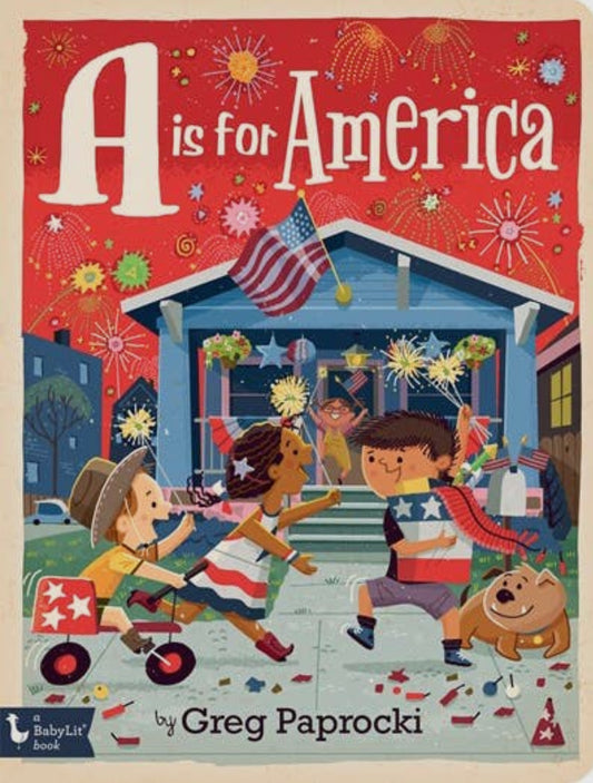 A is for America Cardboard Book