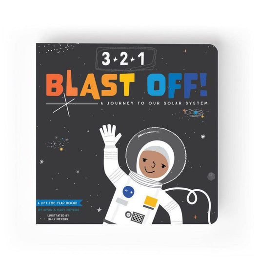 3-2-1 Blast Off! - Flap Cardboard Book