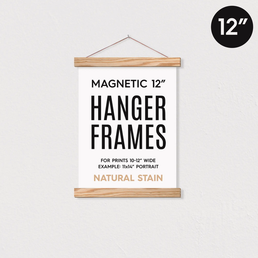 Magnetic Print Hanger Frame 12"