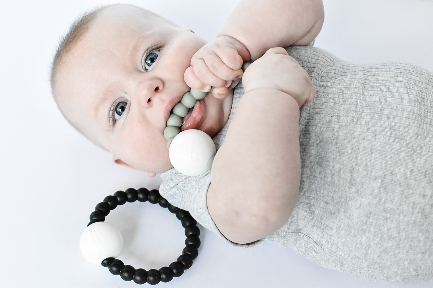 Teether Toy Rattle - Succulent