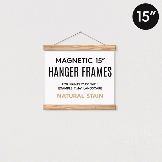 Magnetic Print Hanger Frame 15"