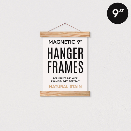 Magnetic Print Hanger Frame 9"