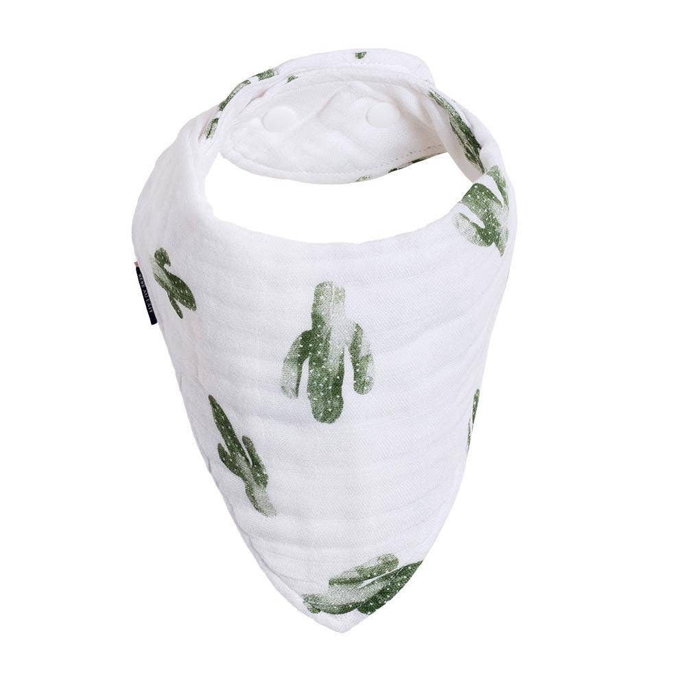 Cactus Oh-So-Soft Muslin Baby Bandana Bib