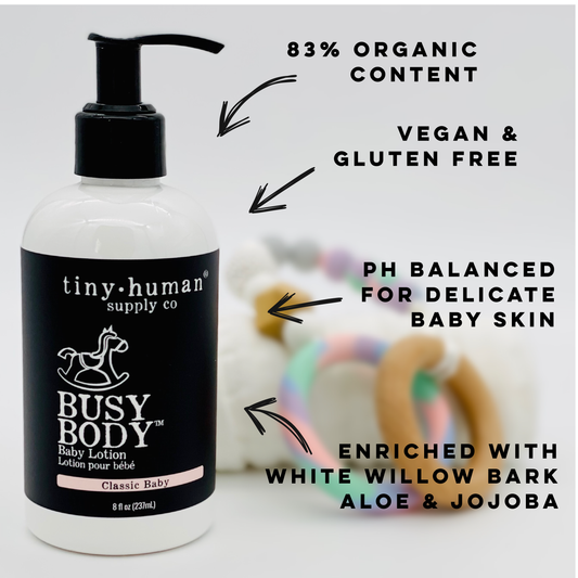 Busy Body™ Baby Lotion 8oz - Classic Baby Fragrance