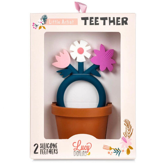 Flower Pot Teether Toy
