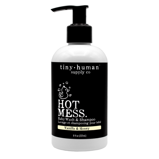 Hot Mess™ Shampoo and Baby Wash 8oz - Vanilla & Honey Fragrance