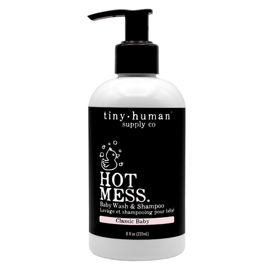 Hot Mess™ Shampoo and Baby Wash 8oz - Classic Baby Fragrance