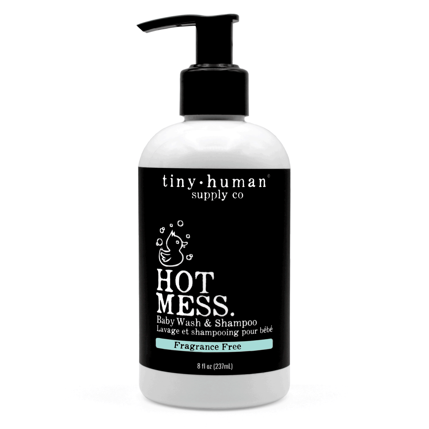 Hot Mess™ Shampoo and Baby Wash 8oz - Fragrance Free