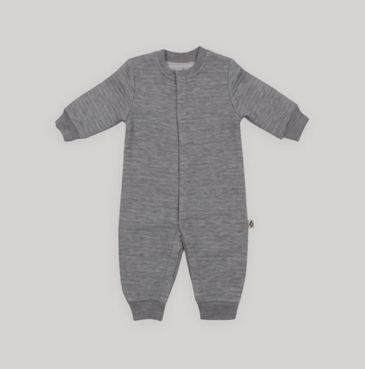 Quilted Jumpsuit - Dark Grey